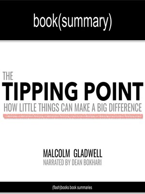 cover image of The Tipping Point by Malcolm Gladwell--Book Summary